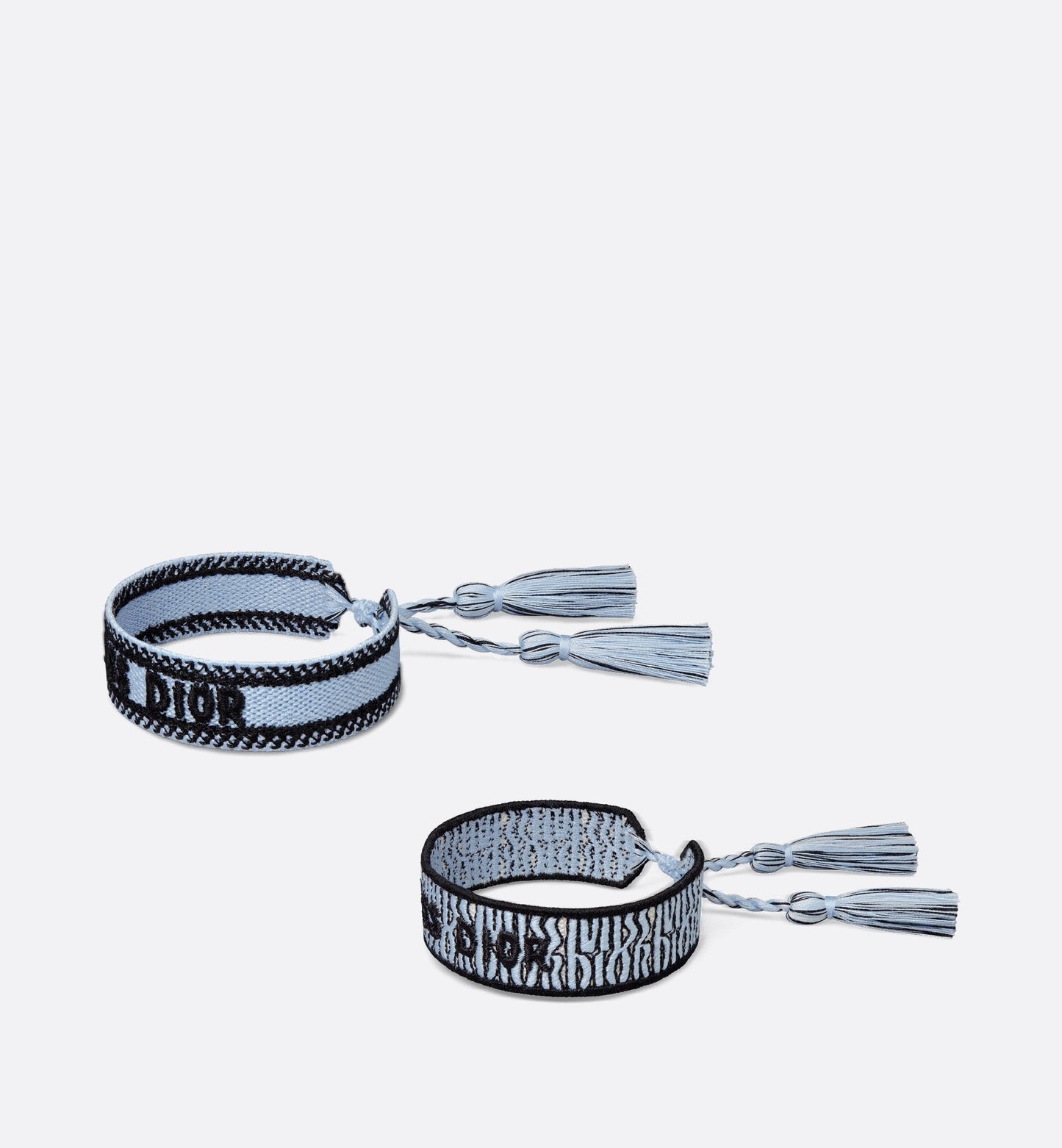 Miss Luxury Dior Bracelet Set Pale Blue Miss Luxury Dior Allover Cotton