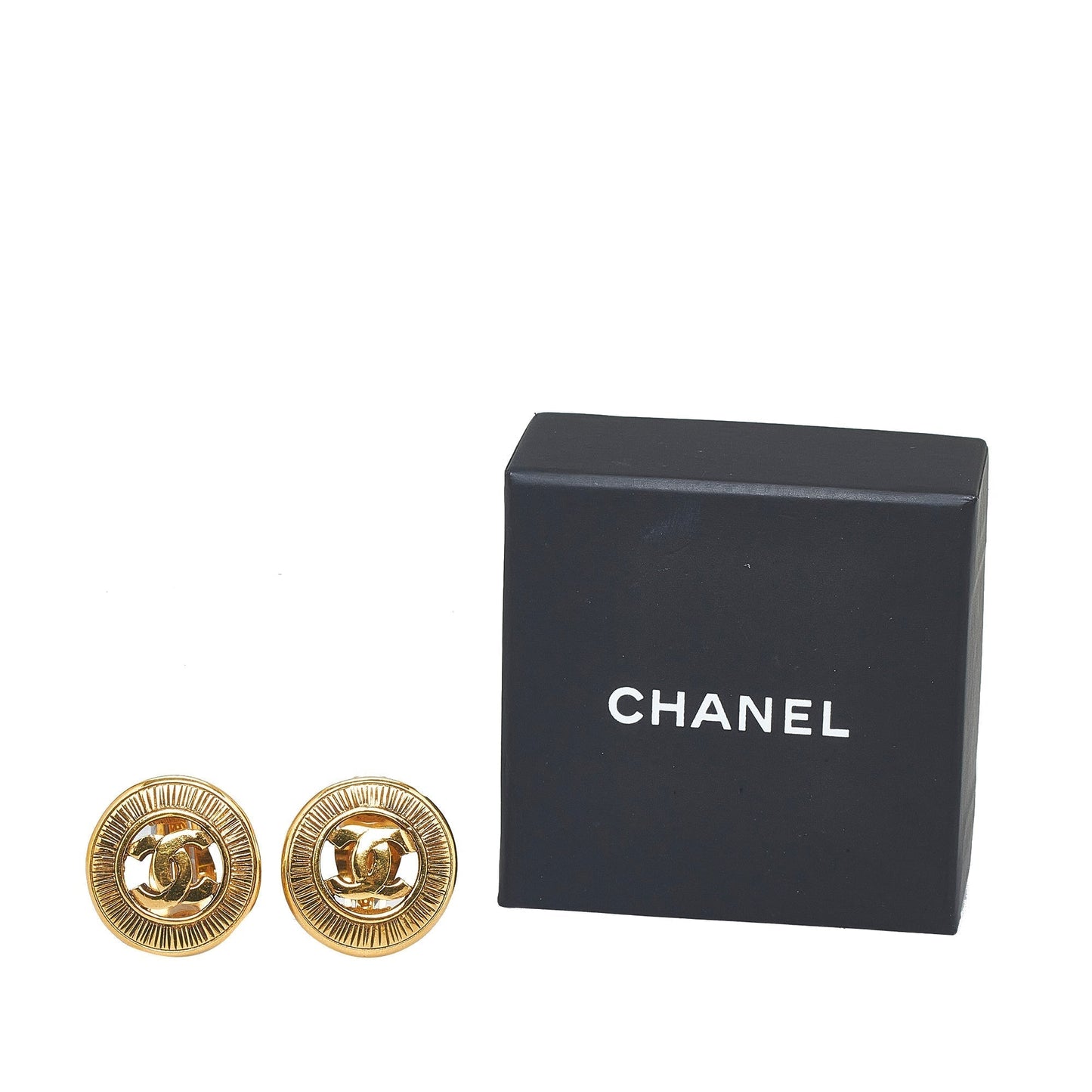 Luxury Chanel CC Clip On Earrings Costume Earrings