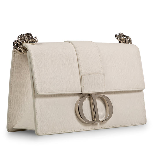 Luxury Dior 30 Montaigne Chain Bag - Grained Calfskin