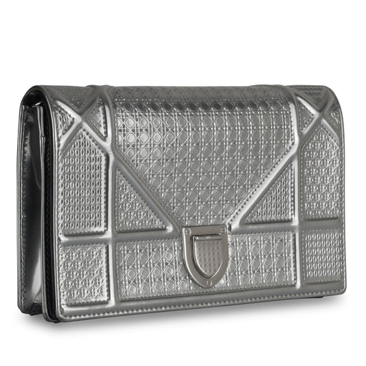 Luxury Dior Luxury Diorama WOC - Metallic