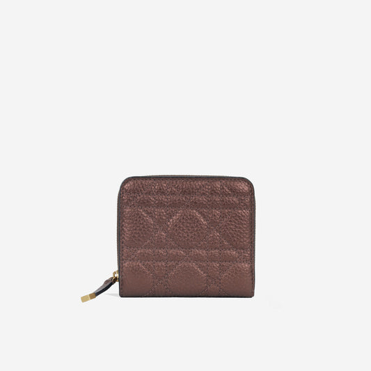 Luxury Dior Compact Zipped Wallet