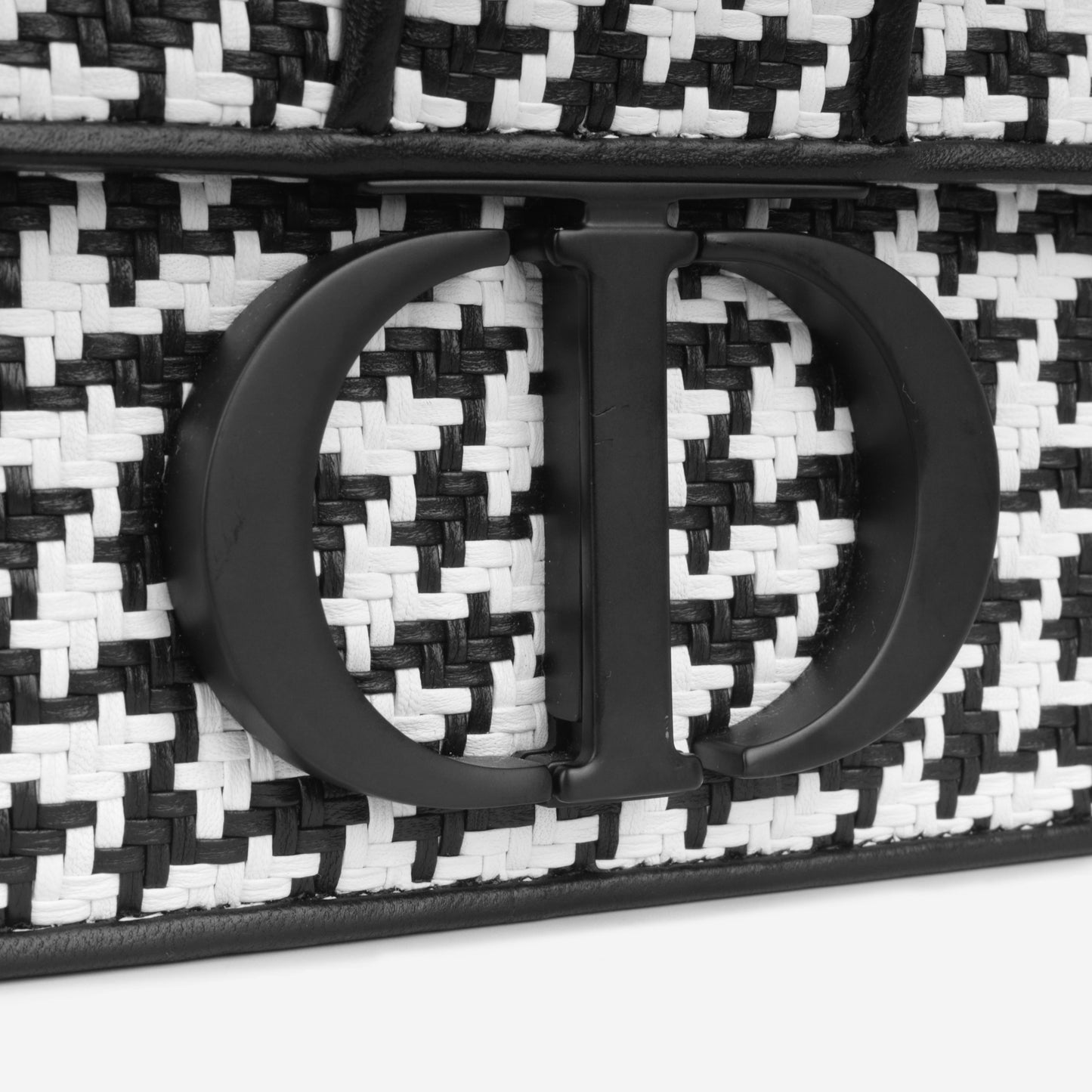 Luxury Dior Houndstooth Braided 30 Montaigne