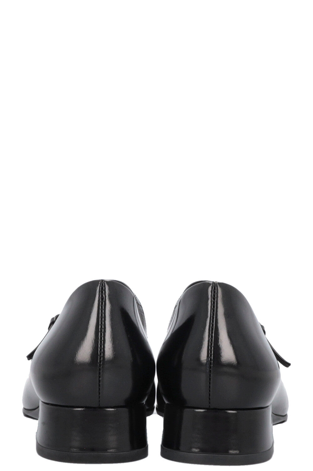 Luxury Gucci Trending 2025 Horsebit Mary Jane Heels Black