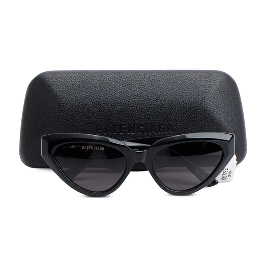 Balenciaga BB0270S Black Acetate Cat-Eye Sunglasses