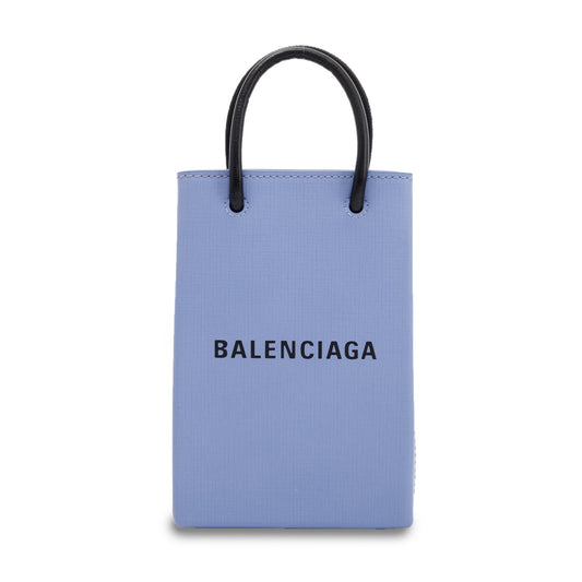 Balenciaga Mini Shopping Phone Holder Bag