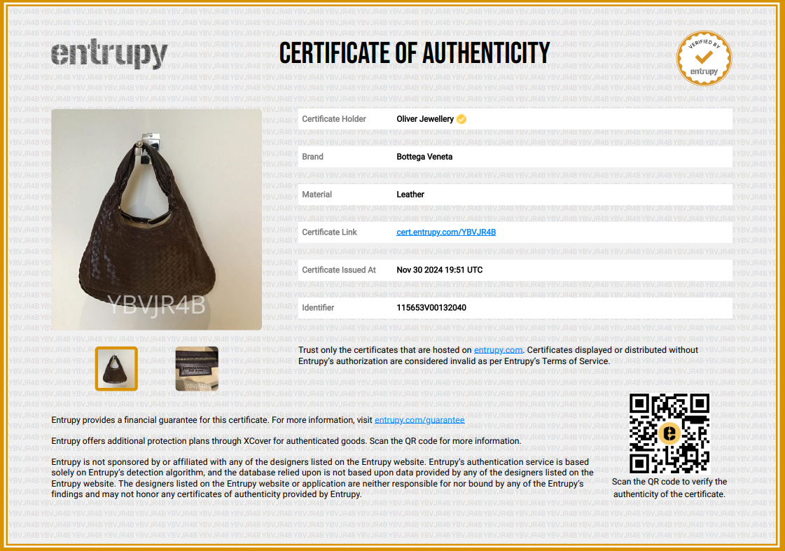 Bottega Veneta Brown Intrecciato Leather Small Hobo Bag