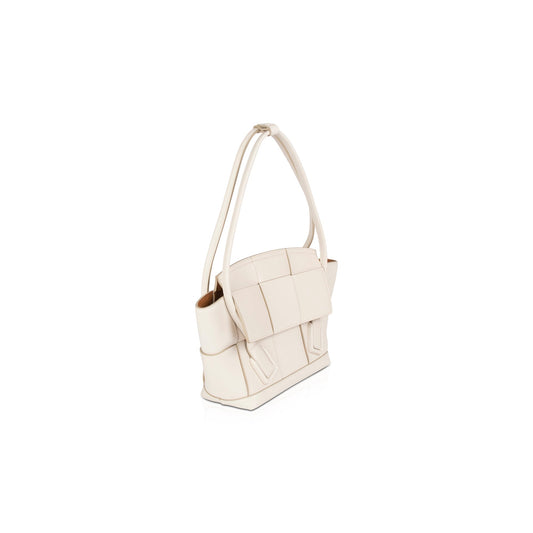 Bottega Veneta Small Maxi Intrecciato Leather Arco Bag