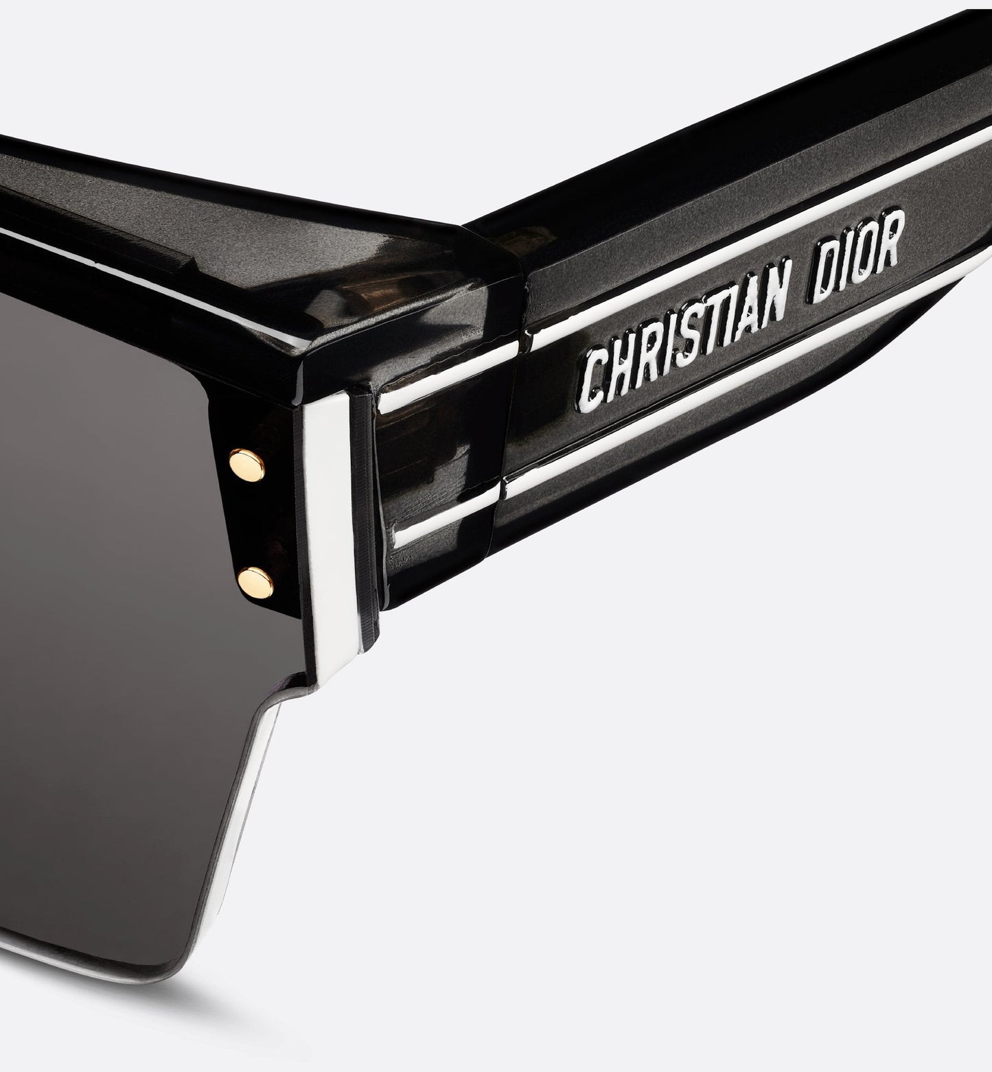Luxury Diorclub M4U Gray Mask Sunglasses