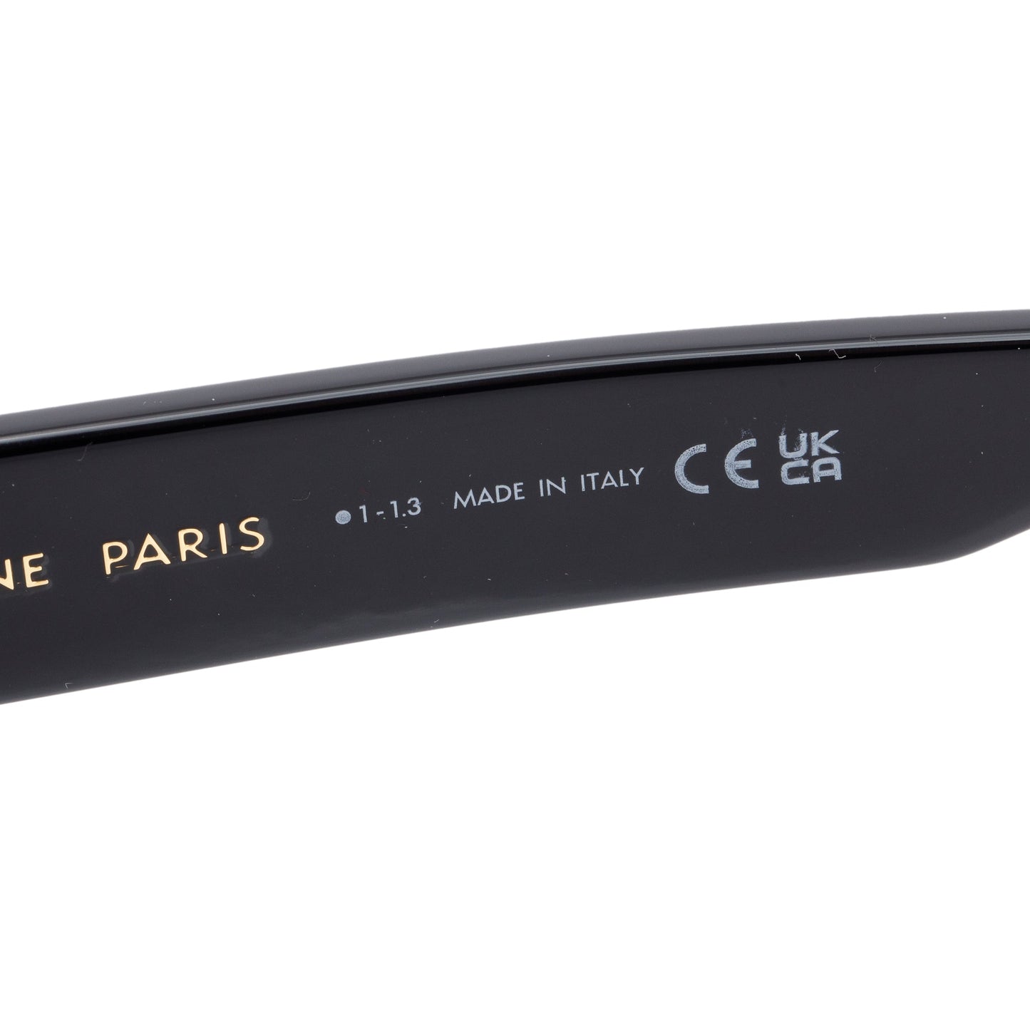 Celine CL40194U Black Acetate Triomphe 01 Oval Sunglasses