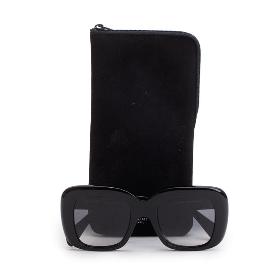 Celine CL41433/S Black Acetate Stella Sunglasses