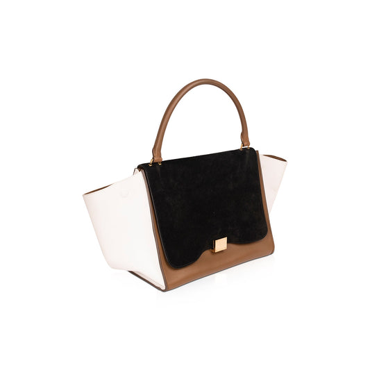 Celine Large Tricolor Trapeze Bag