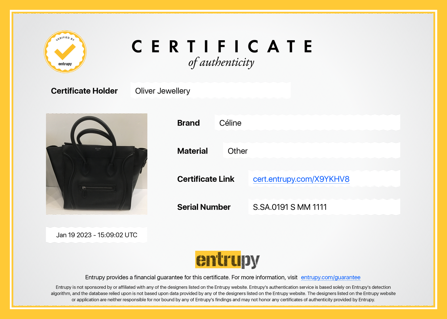 Celine Mini Luggage Tote