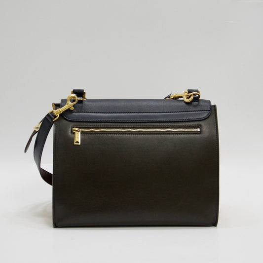 Celine Tricolour Medium Trapeze Bag