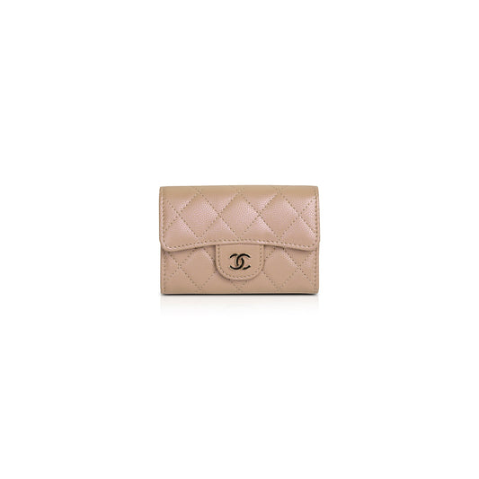 Chanel 2021 Caviar Classic Card Holder