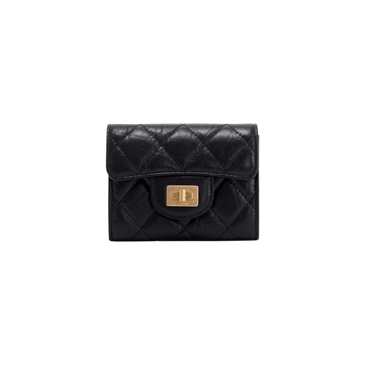 Chanel 2.55 Quilted Leather Flap Card Holder