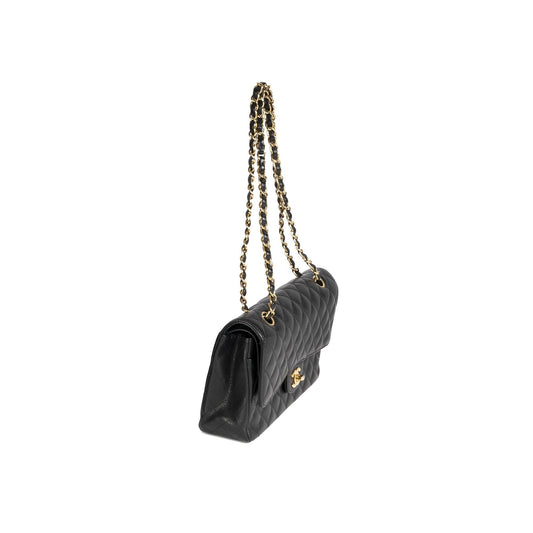 Chanel Black Caviar Medium Classic Double Flap Bag