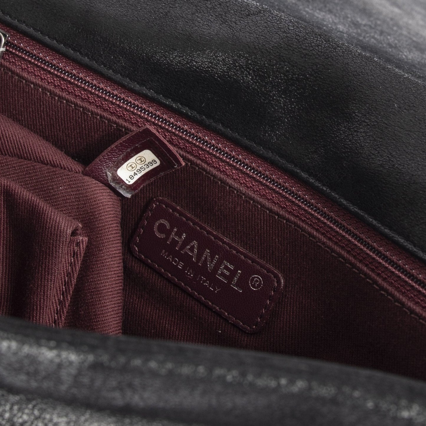 Chanel Black Medium Gentle Boy Bag