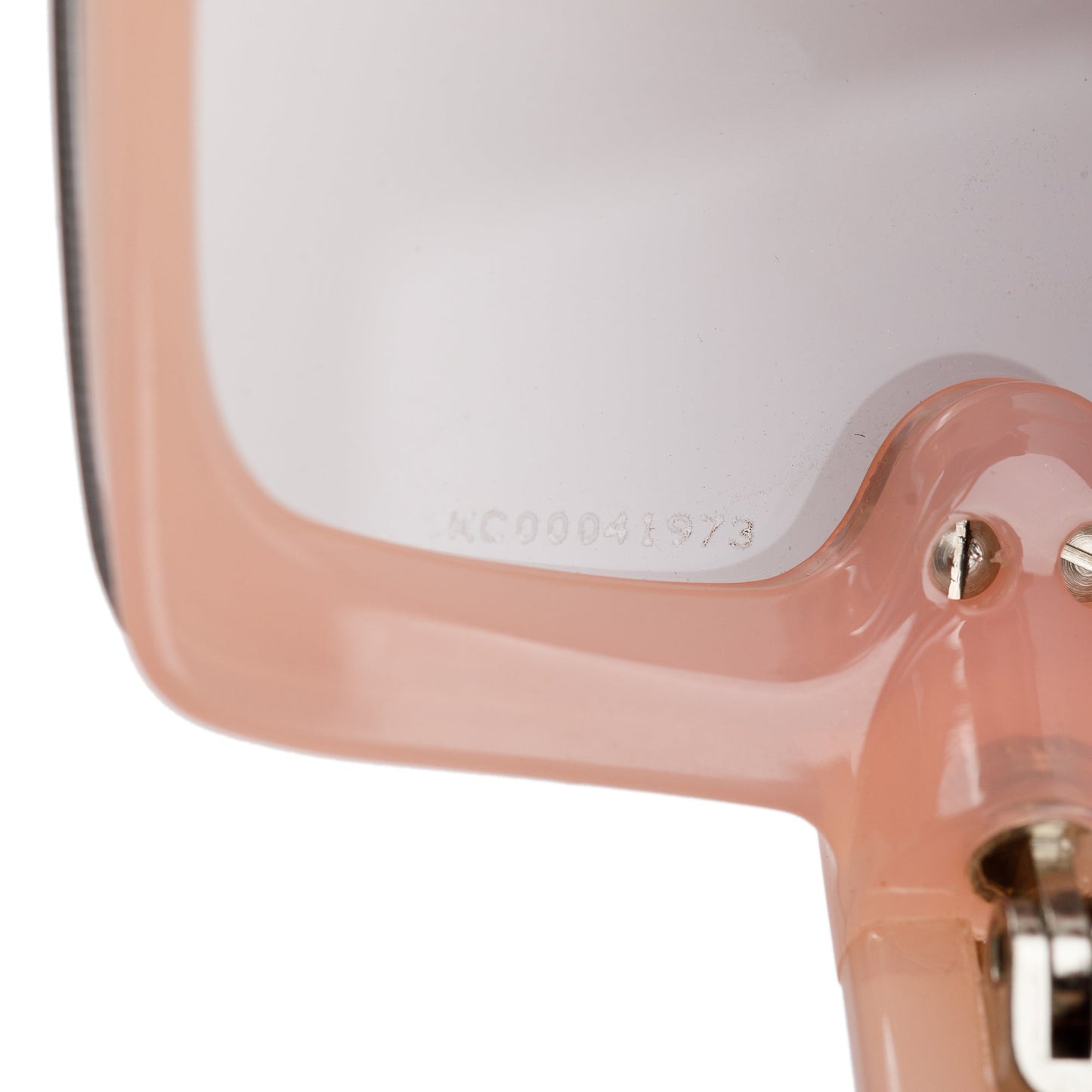 Chanel Pink CC Logo Gradient Oversize Sunglasses