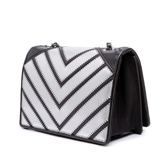 Chanel Small Chevron Lambskin Couture Flap