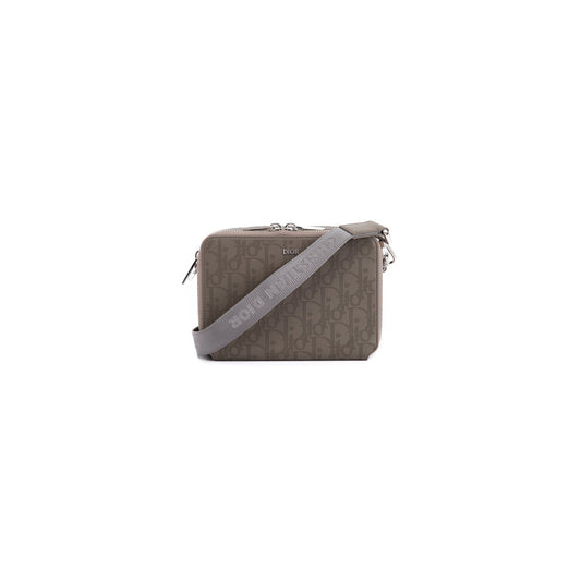Christian Dior 2020 Oblique Galaxy Leather Messenger Pouch