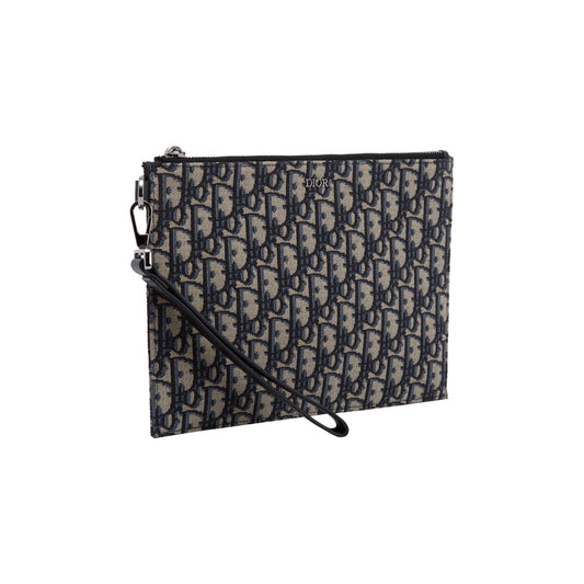 Christian Dior 2022 Oblique A5 Pouch