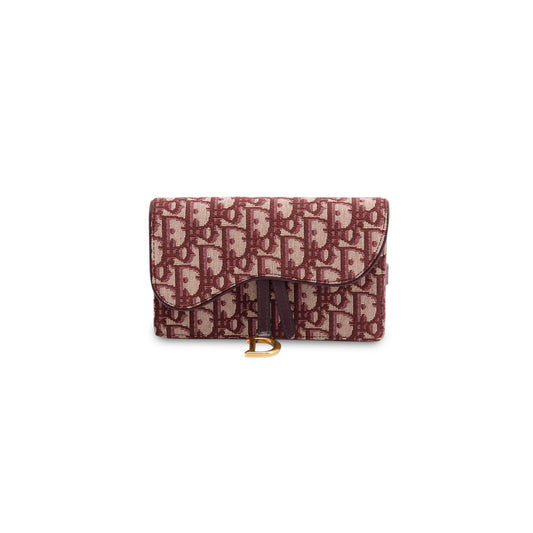 Christian Dior Oblique Saddle Belt Pouch