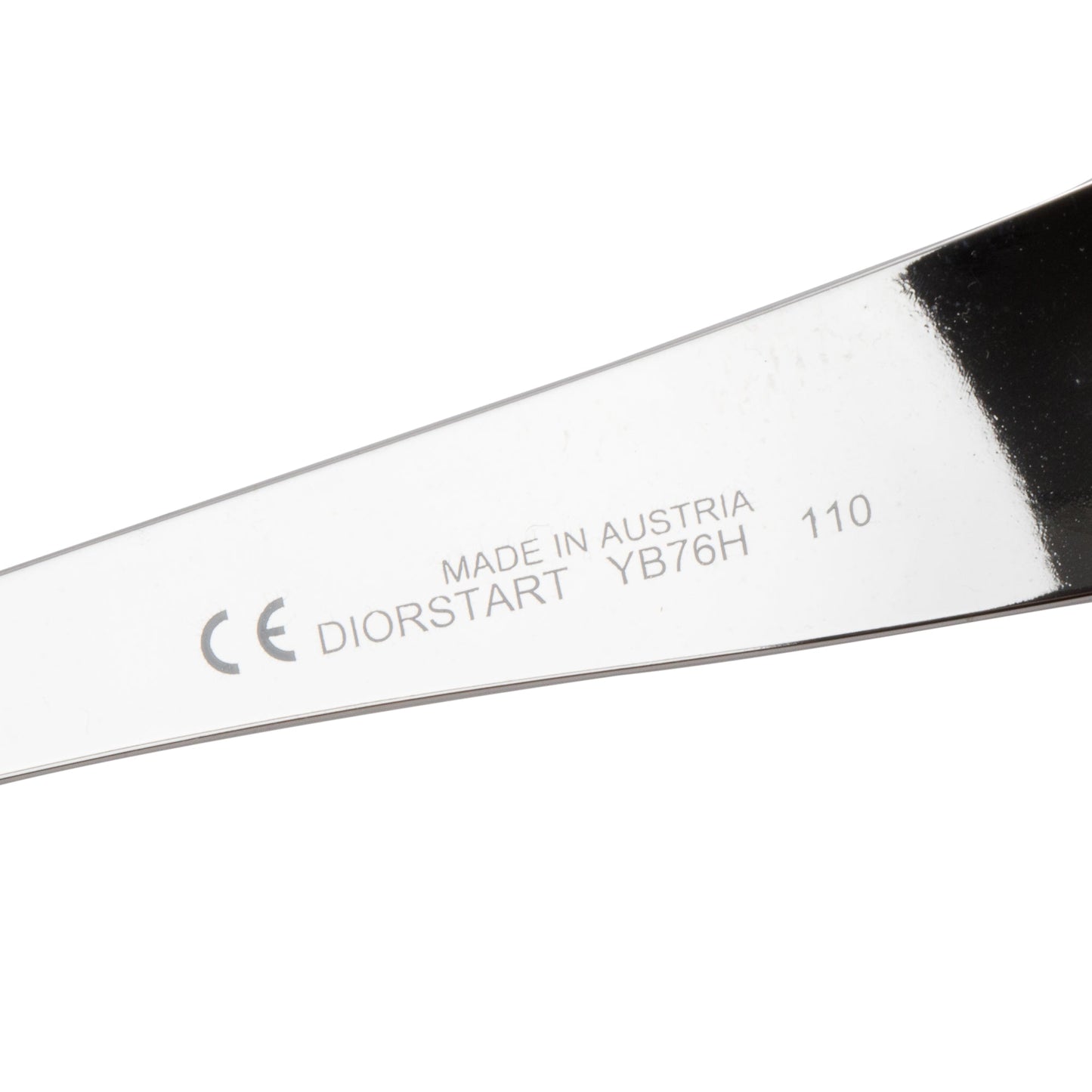 Christian Dior Silver Metal DiorStart Shield Sunglasses