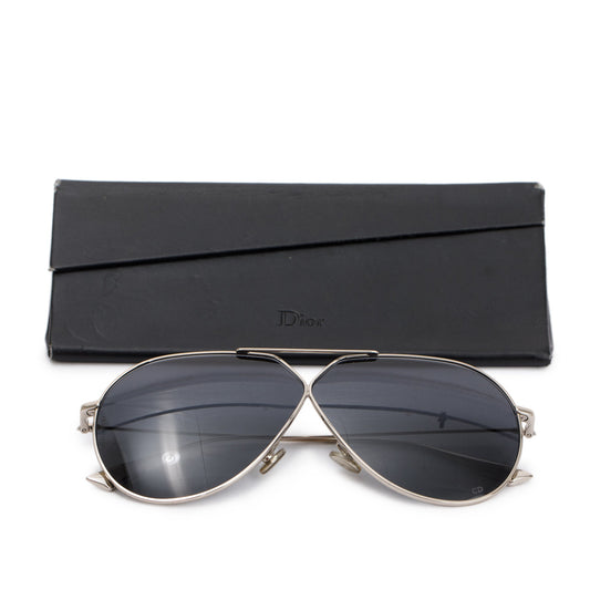 Christian Dior Silver Metal Stellaire 3 Sunglasses
