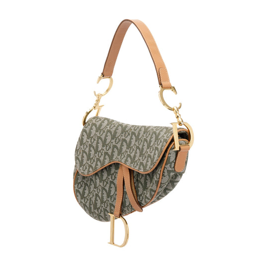 Christian Dior Vintage Diorissimo Saddle Bag