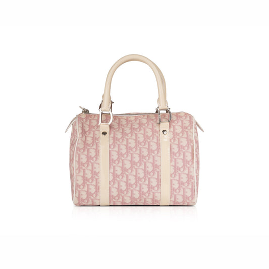 Christian Dior Vintage Girly Trotter Boston Bag