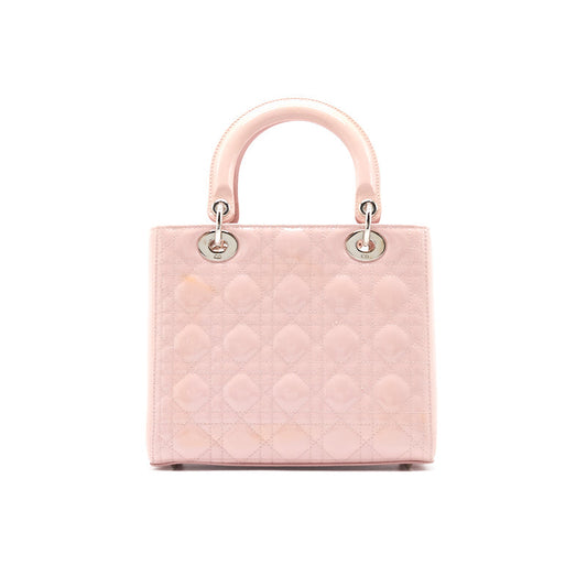 Luxury Dior Medium Lady Luxury Dior Tote in Patent Leather
