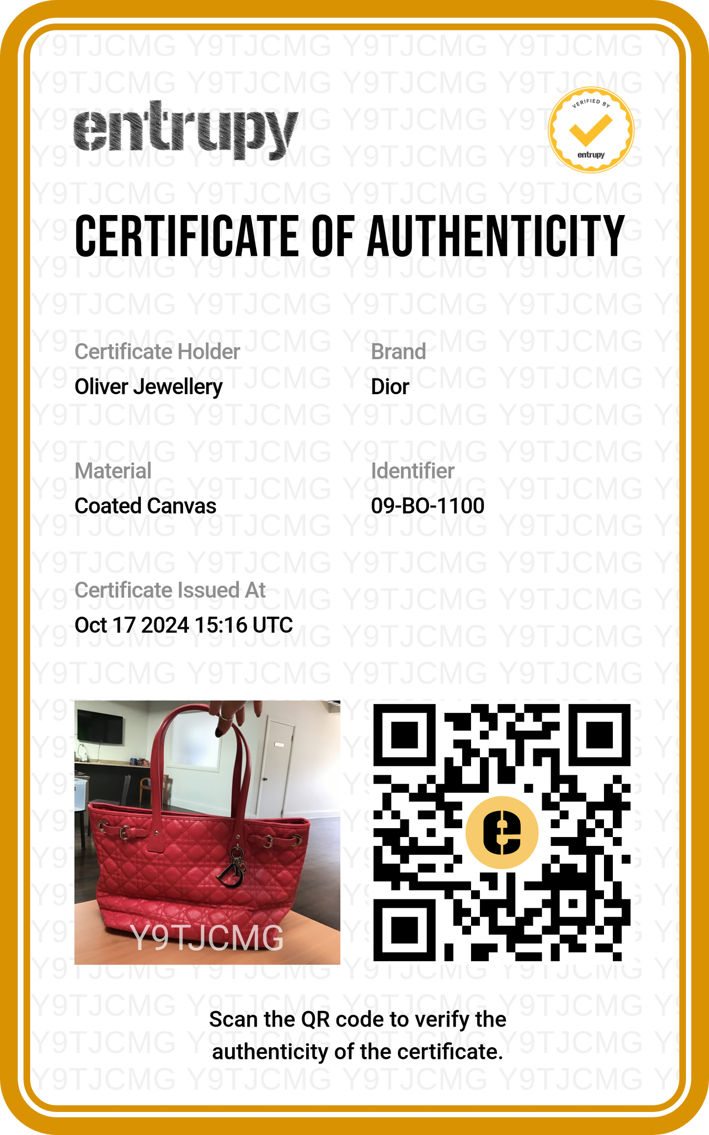 Christian Dior Red Cannage Panarea Shopping Tote