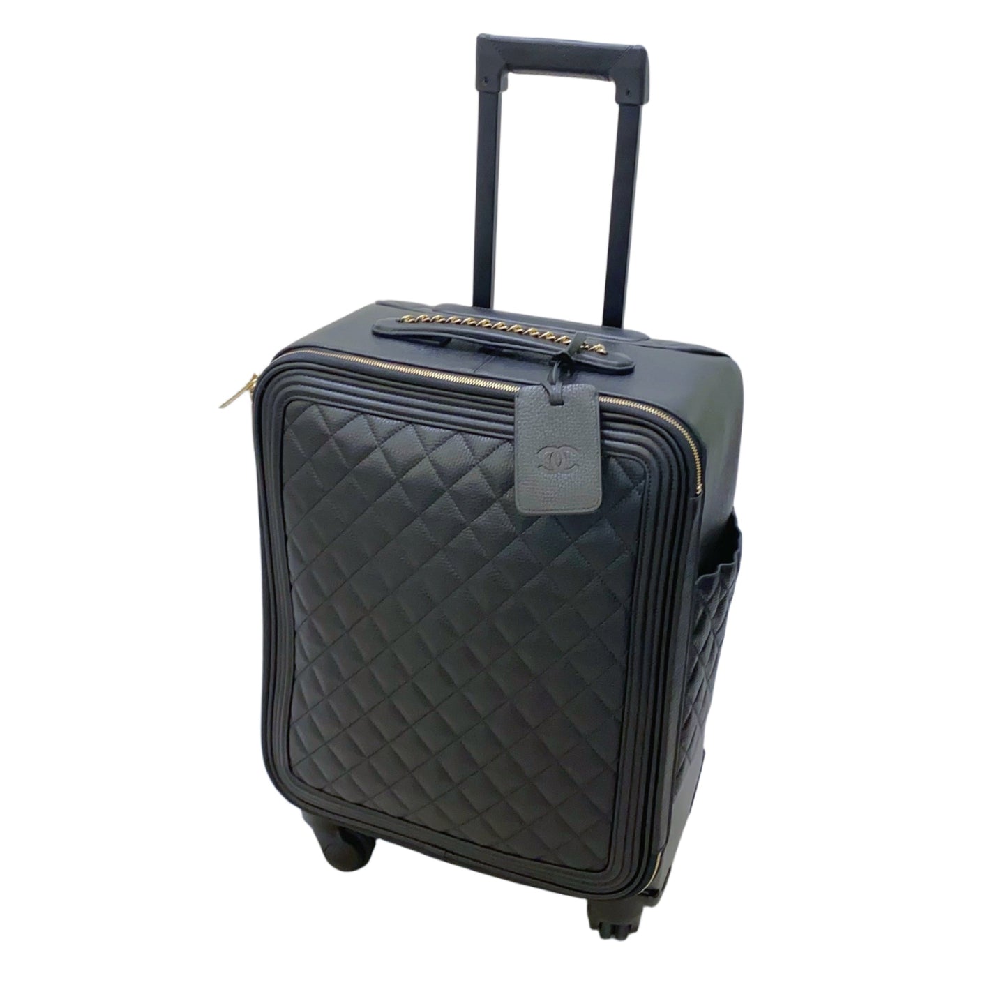 No.3087-Chanel Calfskin Coco Case Luggage