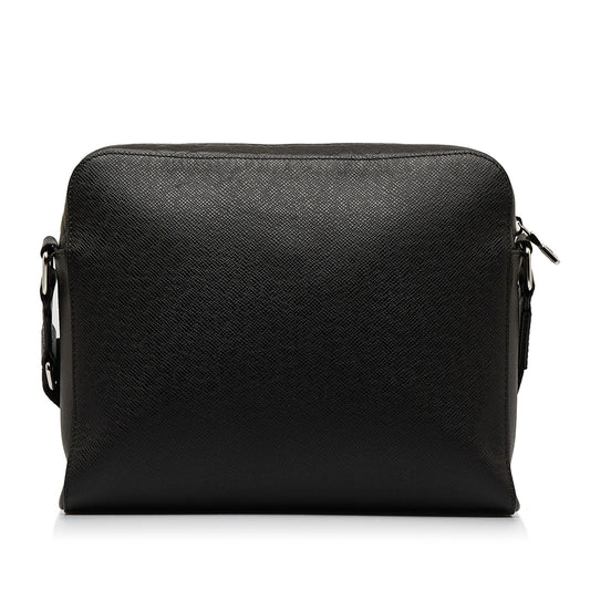 LOUIS VUITTON Taiga Anton Messenger PM Crossbody Bag