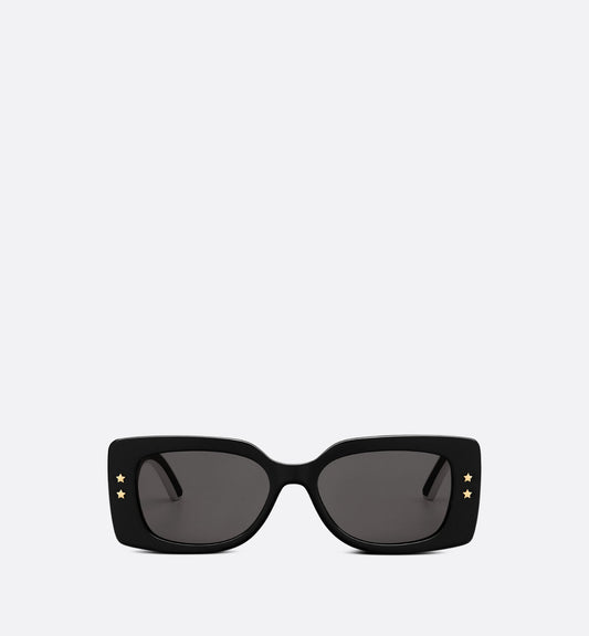 Luxury Diorpacific S1U Black Square Sunglasses