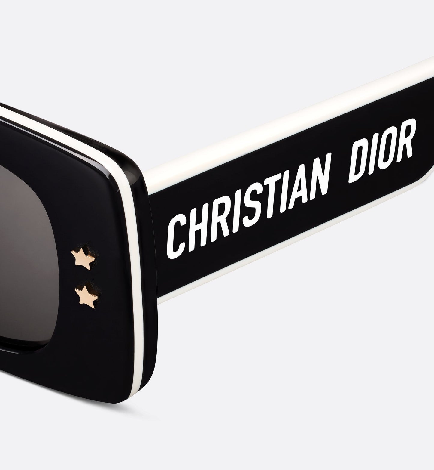 Luxury Diorpacific S1U Black Square Sunglasses