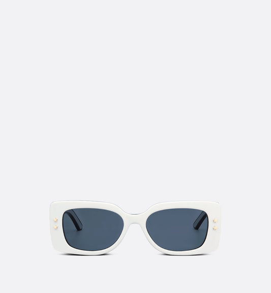 Luxury Diorpacific S1U White Square Sunglasses