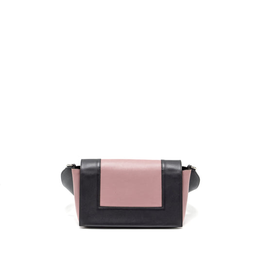 Celine Frame Bag Calfskin Pink/Grey SHW