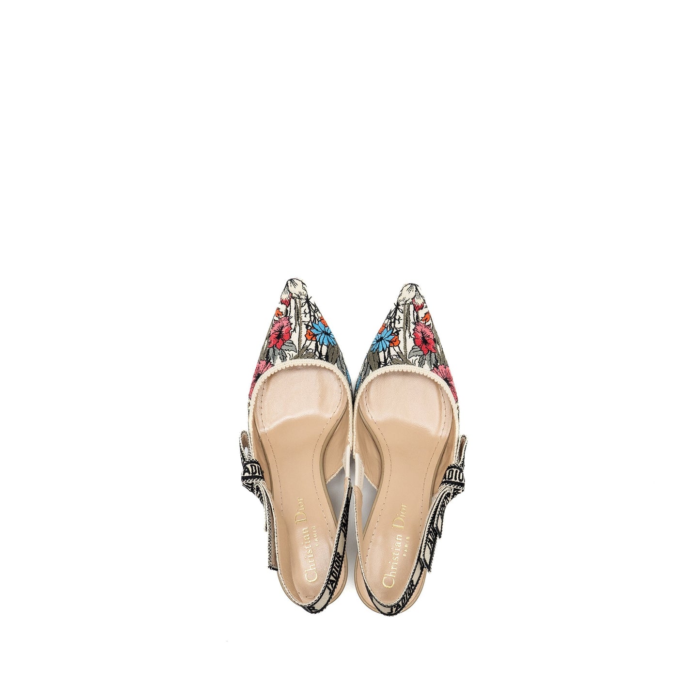 Luxury Dior Size 36 J’ALuxury Dior Slingback Heels Multicolour