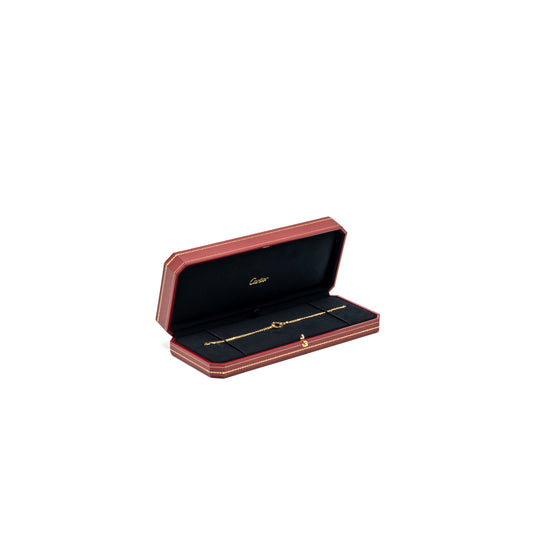 Cartier love bracelet yellow gold, diamonds