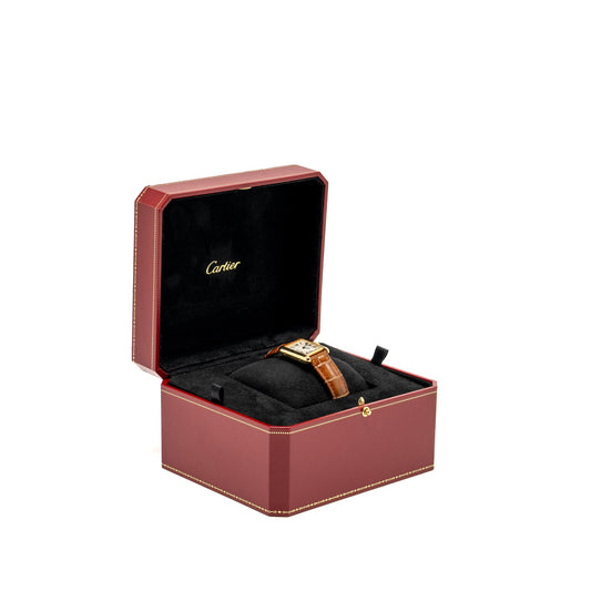 Cartier Tank Louis Cartier Watch small model yellow gold, quartz movement