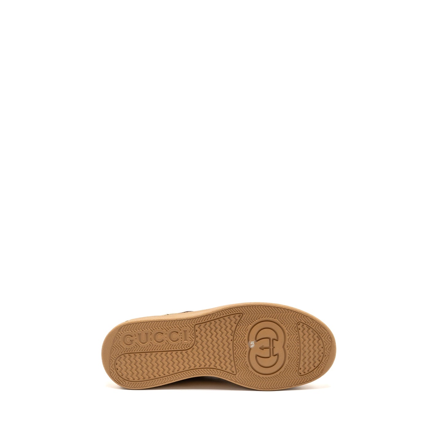 Gucci Size 10.5 Sneaker GG Supreme Canvas/Leather Brown