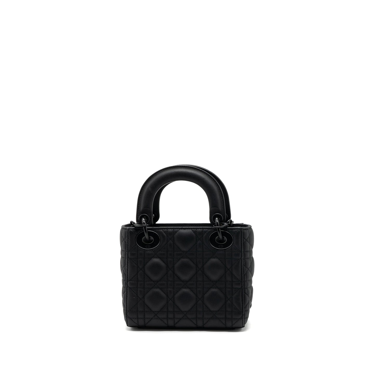 Luxury Dior Mini Lady Luxury Dior Calfskin So Black