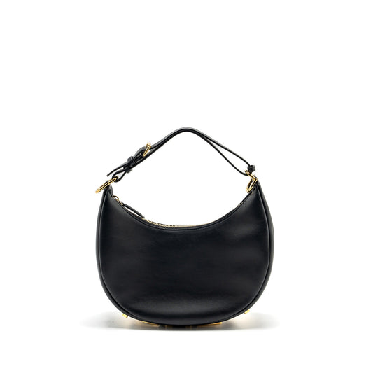Fendi Small Fendigraphy Bag Calfskin Black GHW