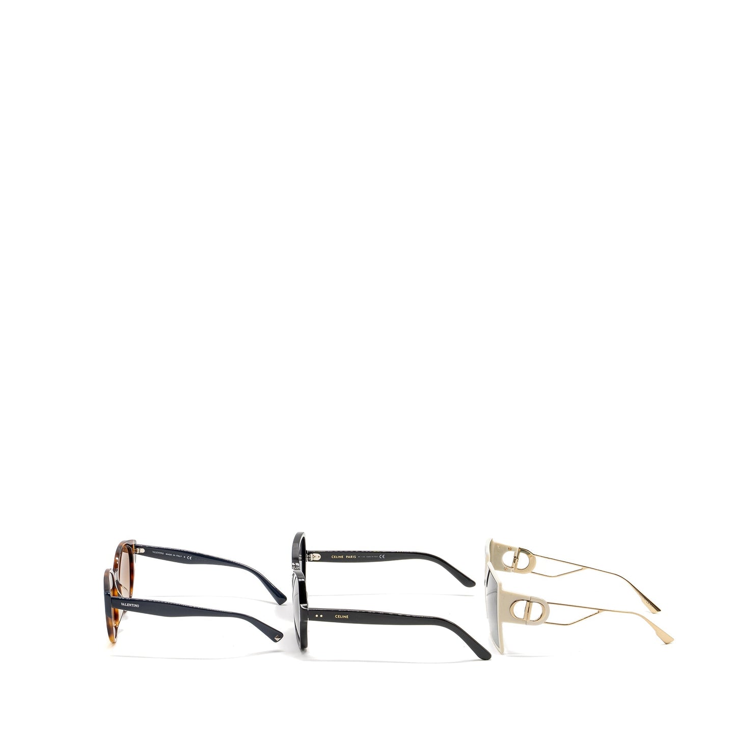 Luxury Dior / Celine / Valentino Sunglasses Multicolour (Sell in Set)