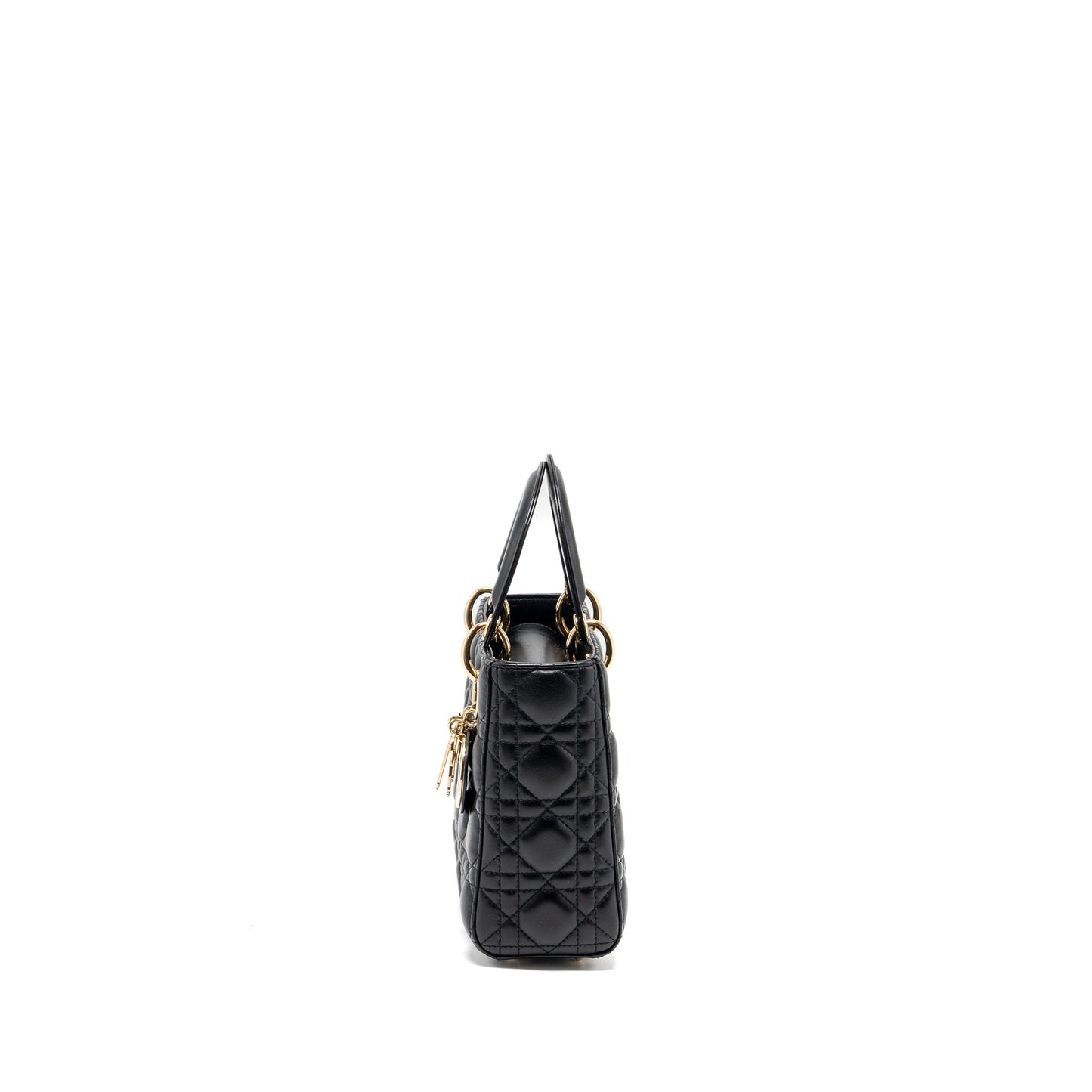 Luxury Dior small my abc lady Luxury Dior lambskin black GHW