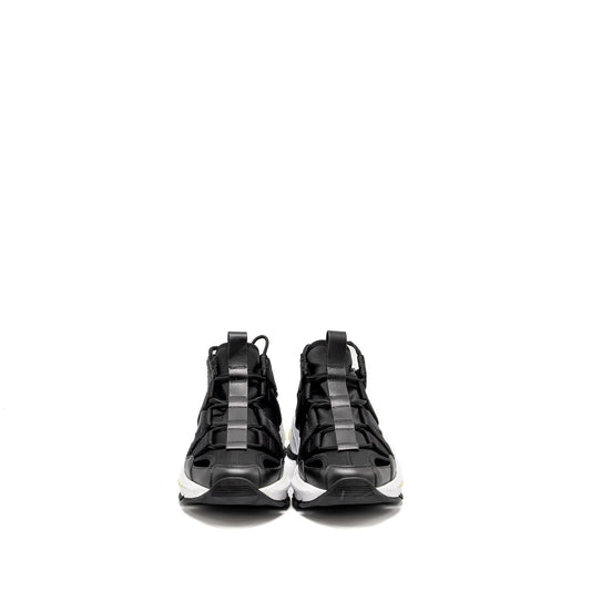 Luxury Dior Size 42 CD Sneaker Neoprene/Leather Black/White