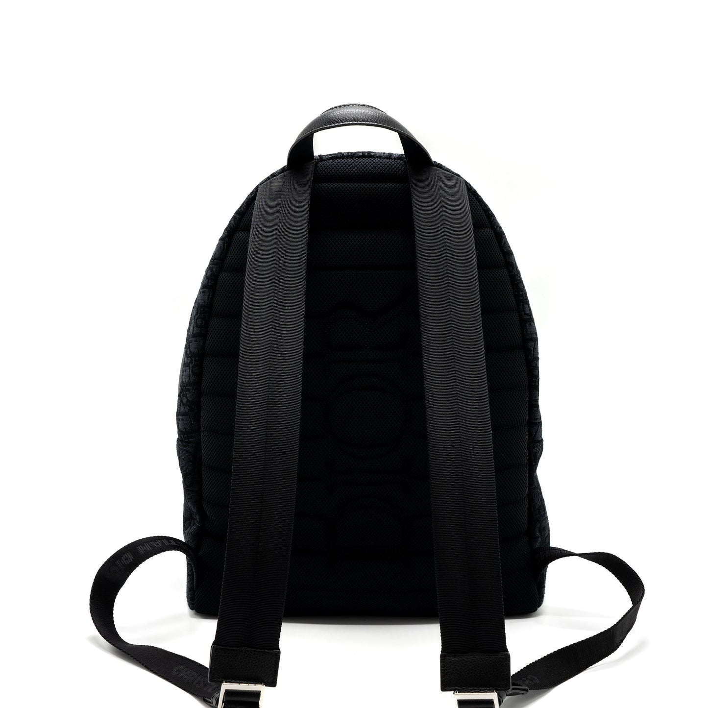 Luxury Dior Rider Backpack Black Luxury Dior Oblique Jacquard SHW