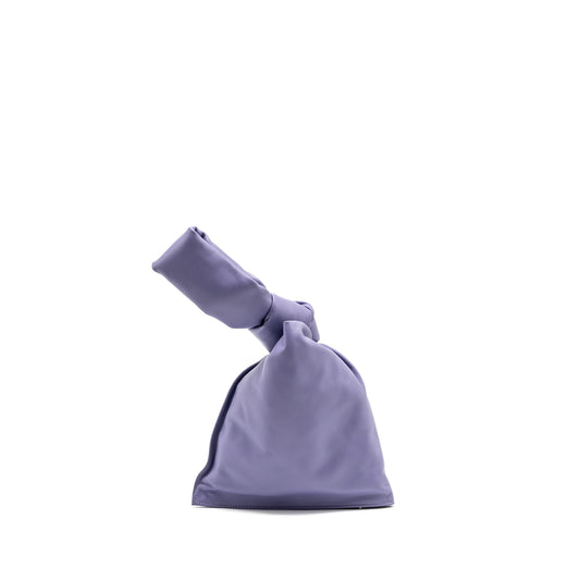 Bottega Veneta Twist Bag Leather Light Purple SHW
