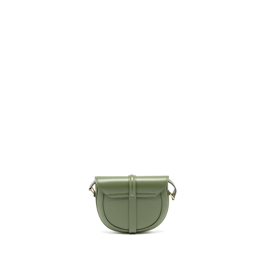 Celine Small Besace Bag Calfskin Light Khaki GHW